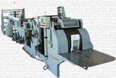 Roll Feeding Square Bottom Shopping Bag Machine